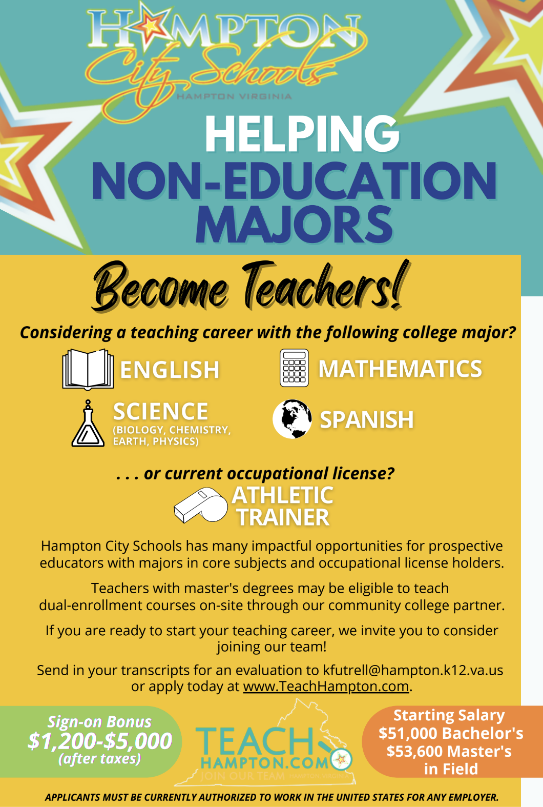 non-education majors